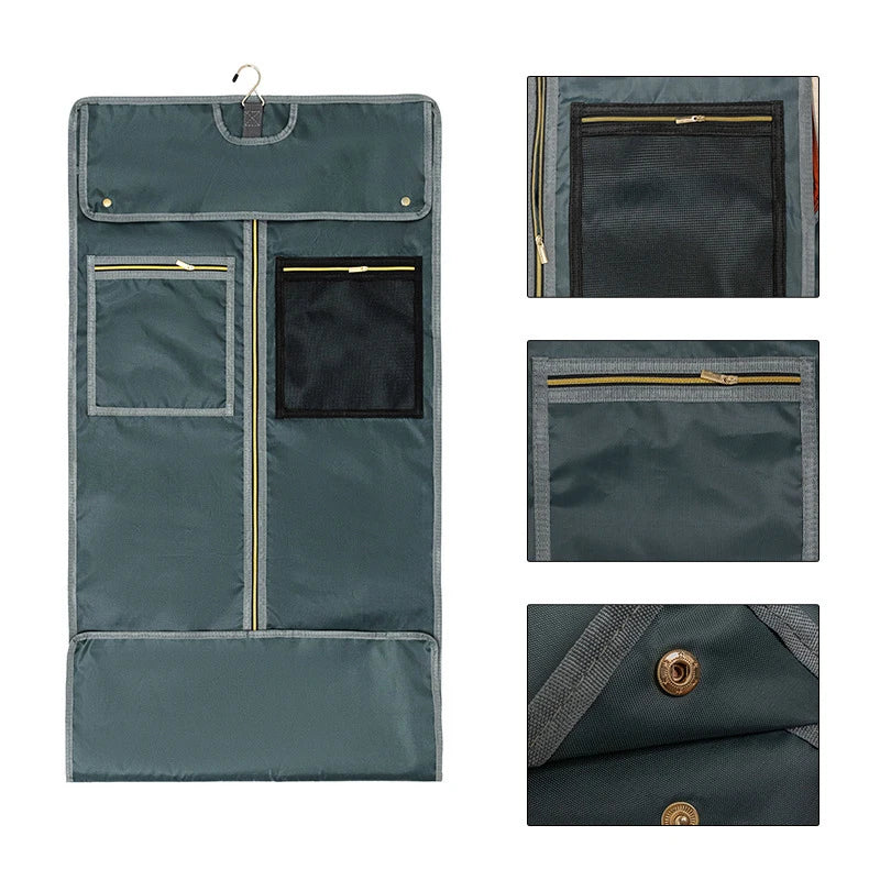 Foldable Convertible Travel Garment Duffel Bag