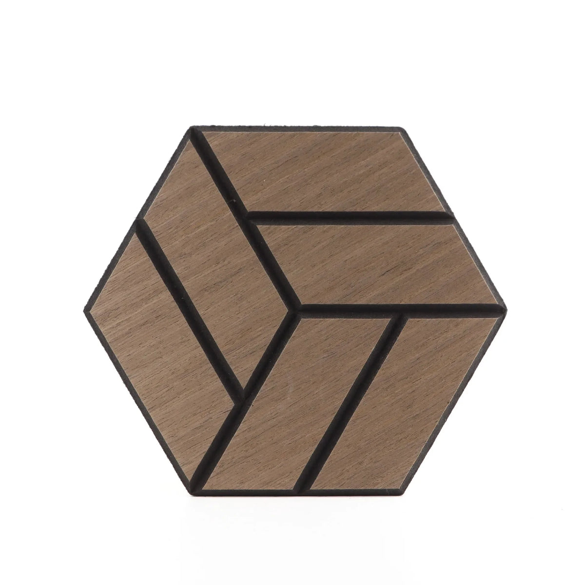 Wood Grain Acoustic Panel Wall Stickers by Snagg A Wall Sticker