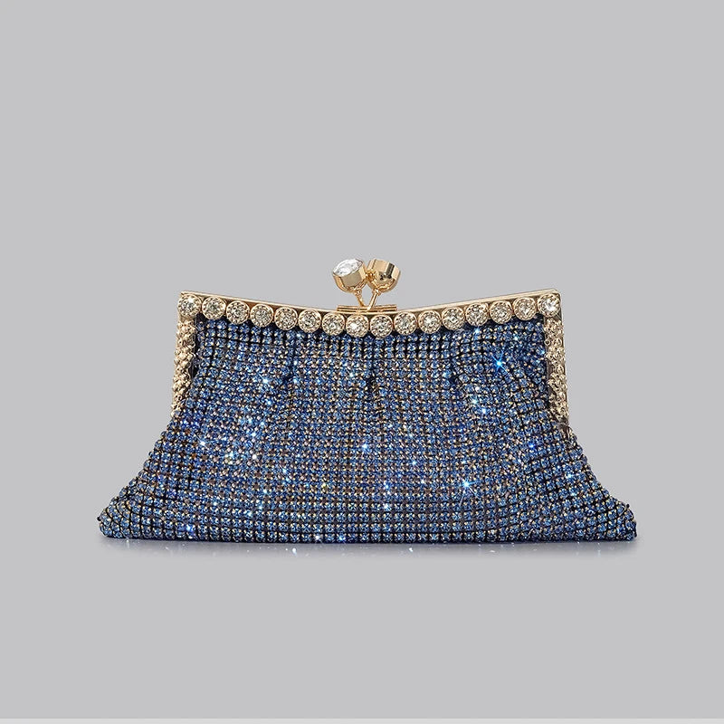 Rhinestone Diamond Evening Clutch by Snagg It Purses