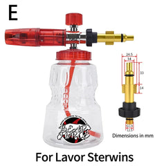 Foam Cannon Nozzle for Car Wash by Snagg A Foam Cannon