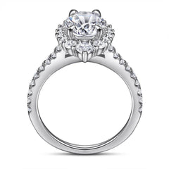 2.5ct Oval Moissanite Ring - SnaggIt