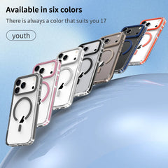 Luxury PE Striped Border MagSafe Phone Case – iPhone 17 Series - Cases & Covers