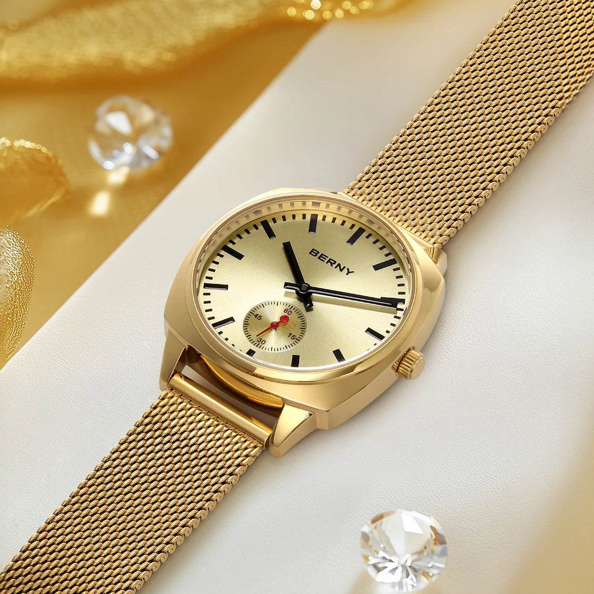 BERNY Railway Women’s Quartz Watch - SnaggIt