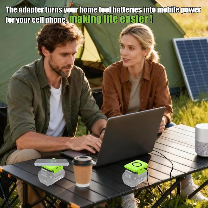 Wireless phone charger for Ryobi 18V and 40V batteries – image 6