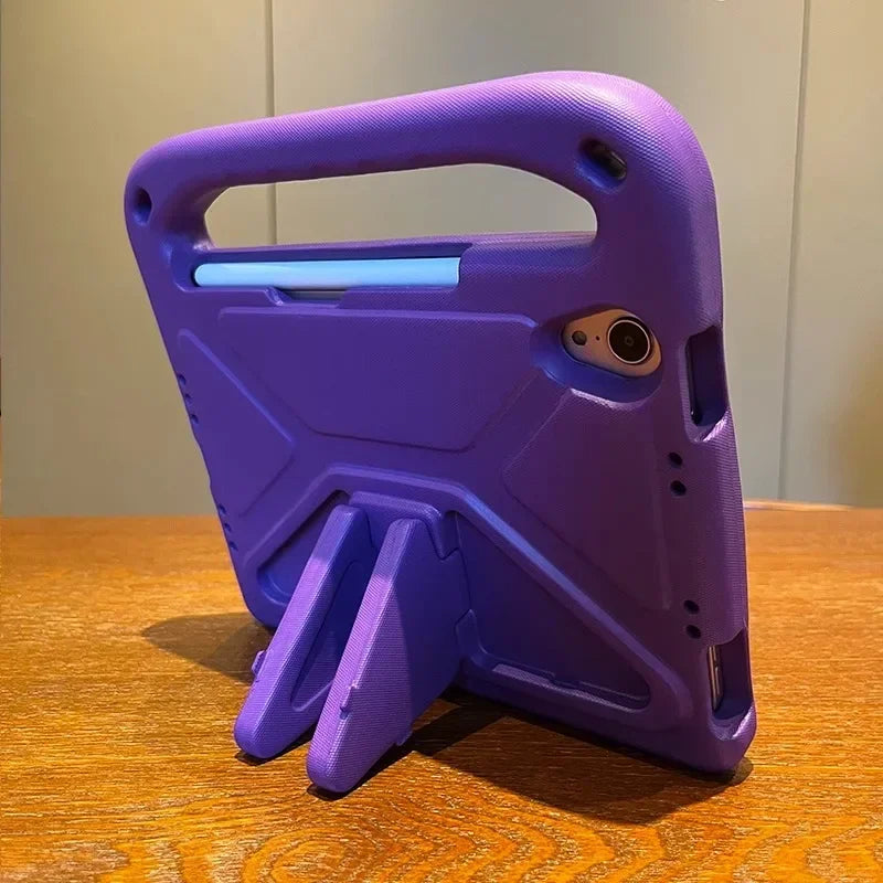 Purple Stand Shockproof Tablet Case for IPad Series by Snagg An iPad Case