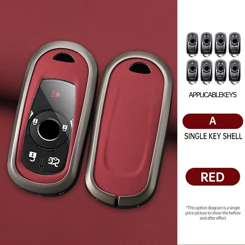 Zinc Alloy & Leather Car Key Cover by Snagg A Key Cover