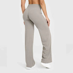 Women's Flared Wide-Leg Yoga Leggings | Seamless Breathable Fitness Versatile Casual Pants