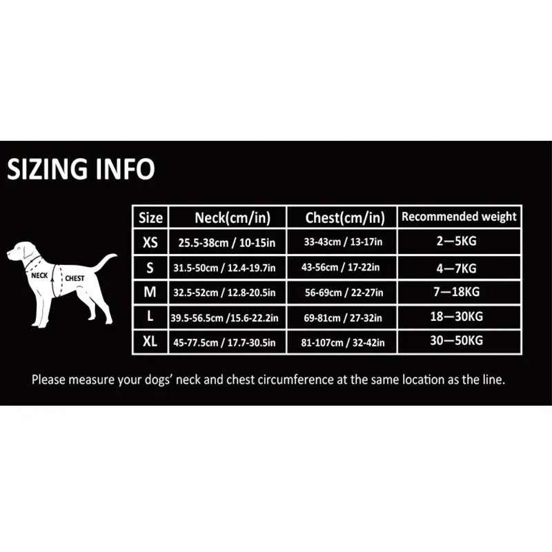 No Pull Reflective Dog Harness by Snagg A Harness