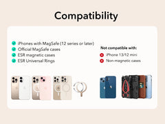 MagSafe Compatible Vegan Leather Wallet with Adjustable Stand by Snagg A MagSafe Wallet