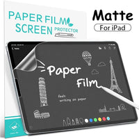 Paper Like Matte Screen Protector Film for iPad – Writing & Drawing PE Soft Film (No Glass)