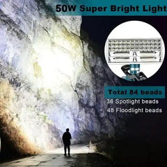 4200LM Cordless LED Work Light for Makita 18V Battery