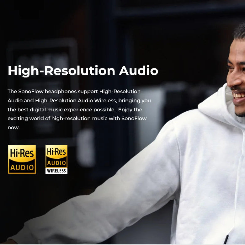 Wireless ANC Headphones | Bluetooth 5.0 Over-Ear Noise Cancelling Headset (70H Playtime) by Snagg A Headphone