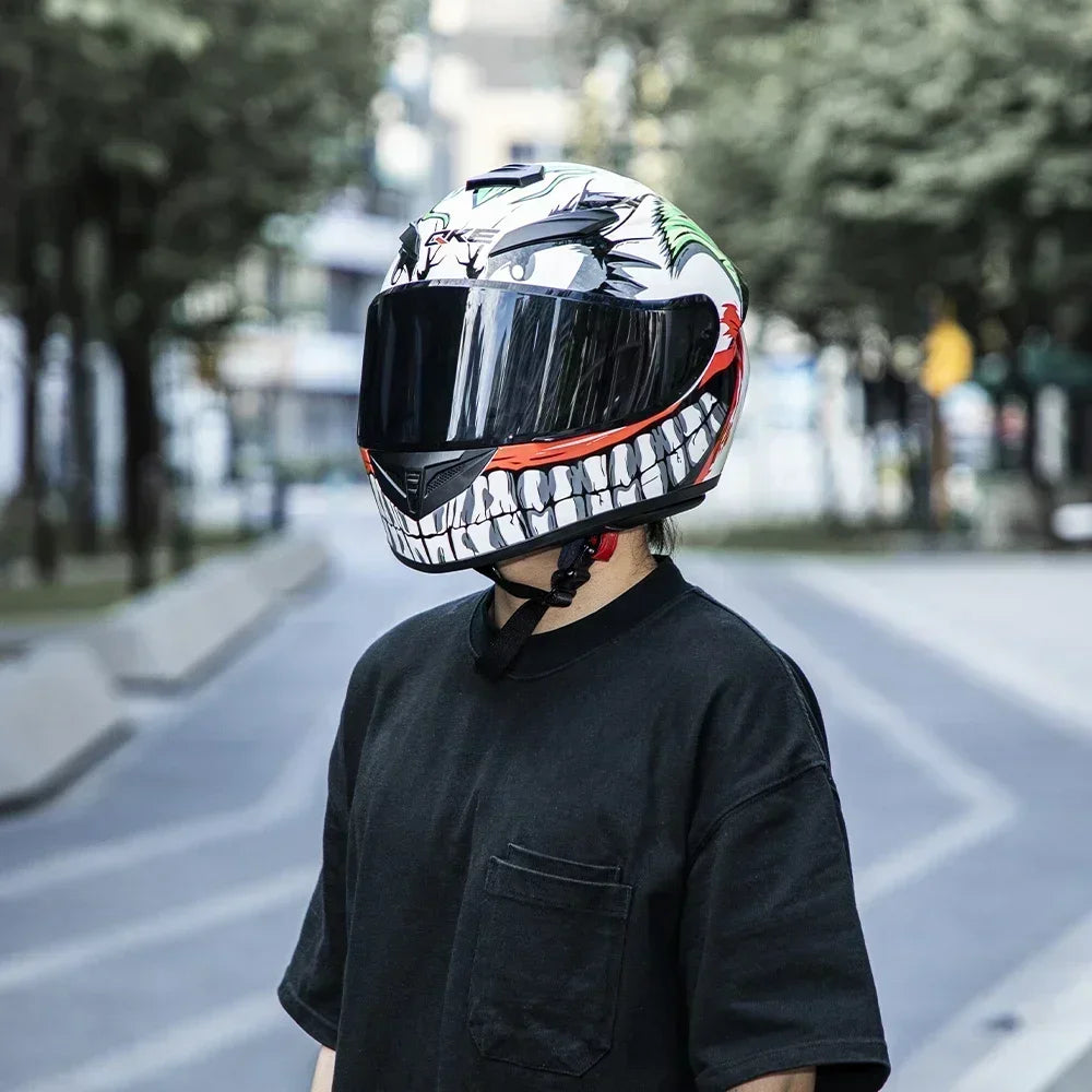 Full Face Motorcycle Helmet by Snagg A Motorcycle Helmet