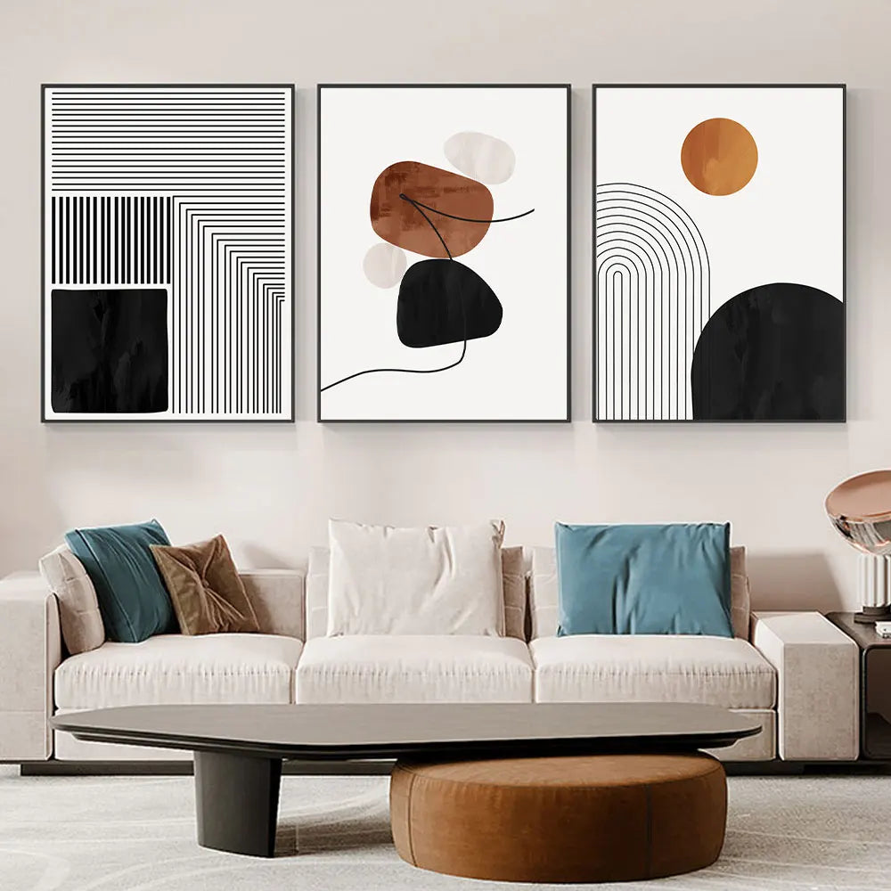 Geometric Abstract Wall Art by Snagg A Print