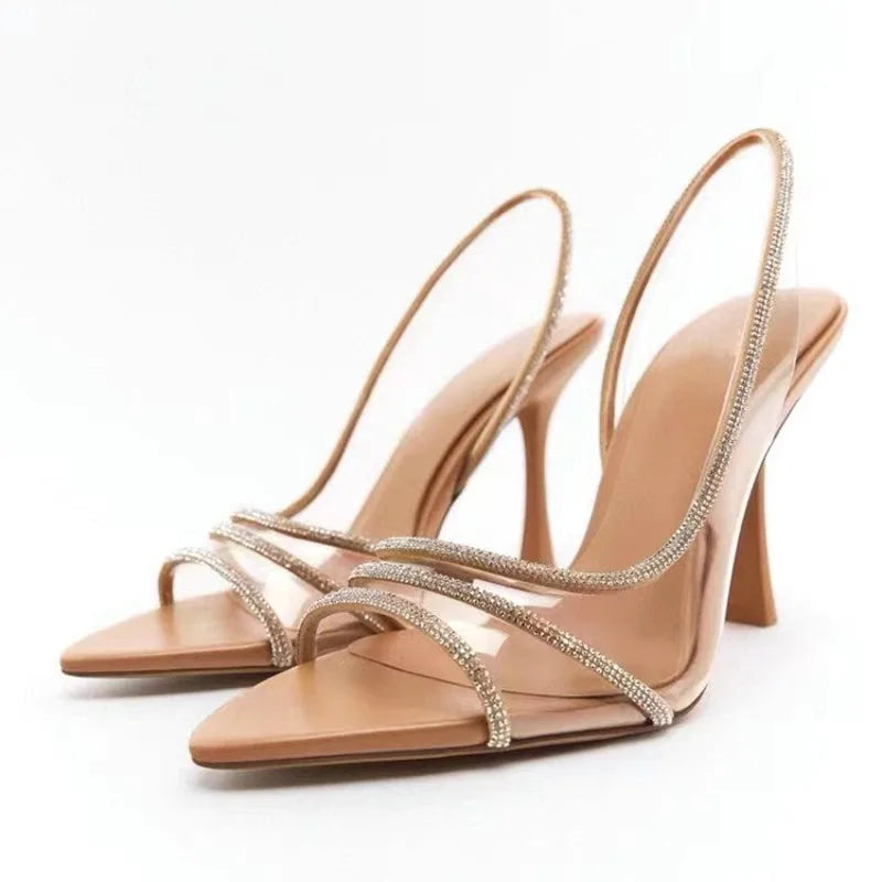 Women’s Fairy Style Thin Heel Sandals by Snagg A Shoes