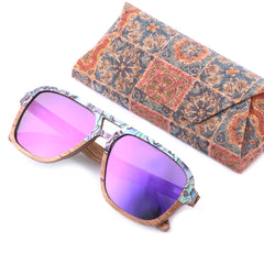 Shell Wooden Sunglasses by Snagg It Sunglasses