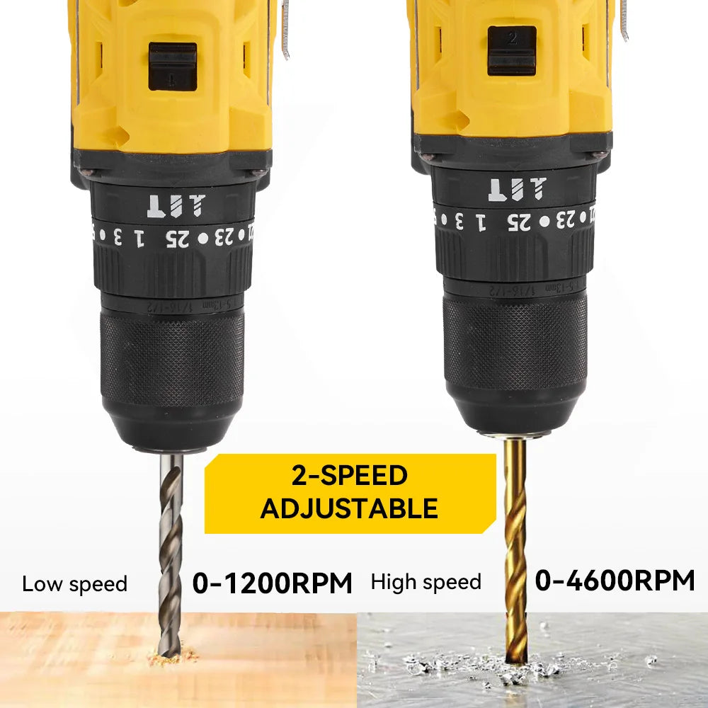 MELLWIN 480N·m Brushless Cordless Impact Drill