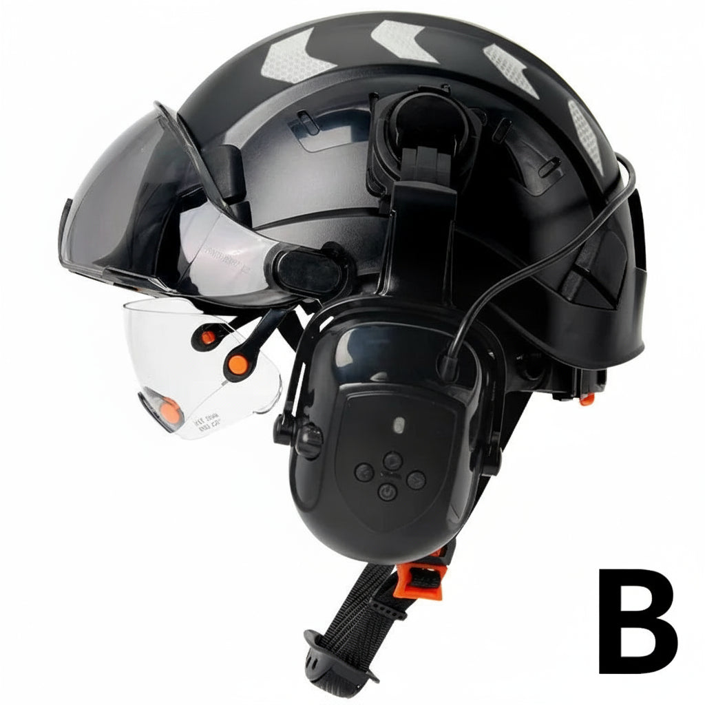 Construction Safety Helmet With Bluetooth 5.0 by Snagg A Safety Helmet