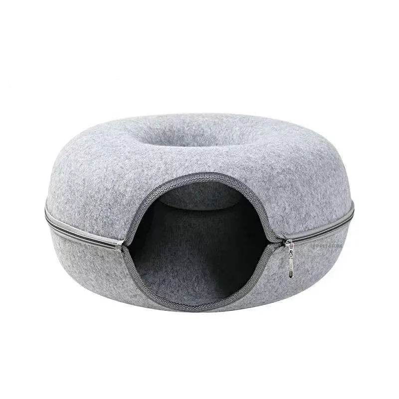 Cat Tunnel Donut Bed - SnaggIt