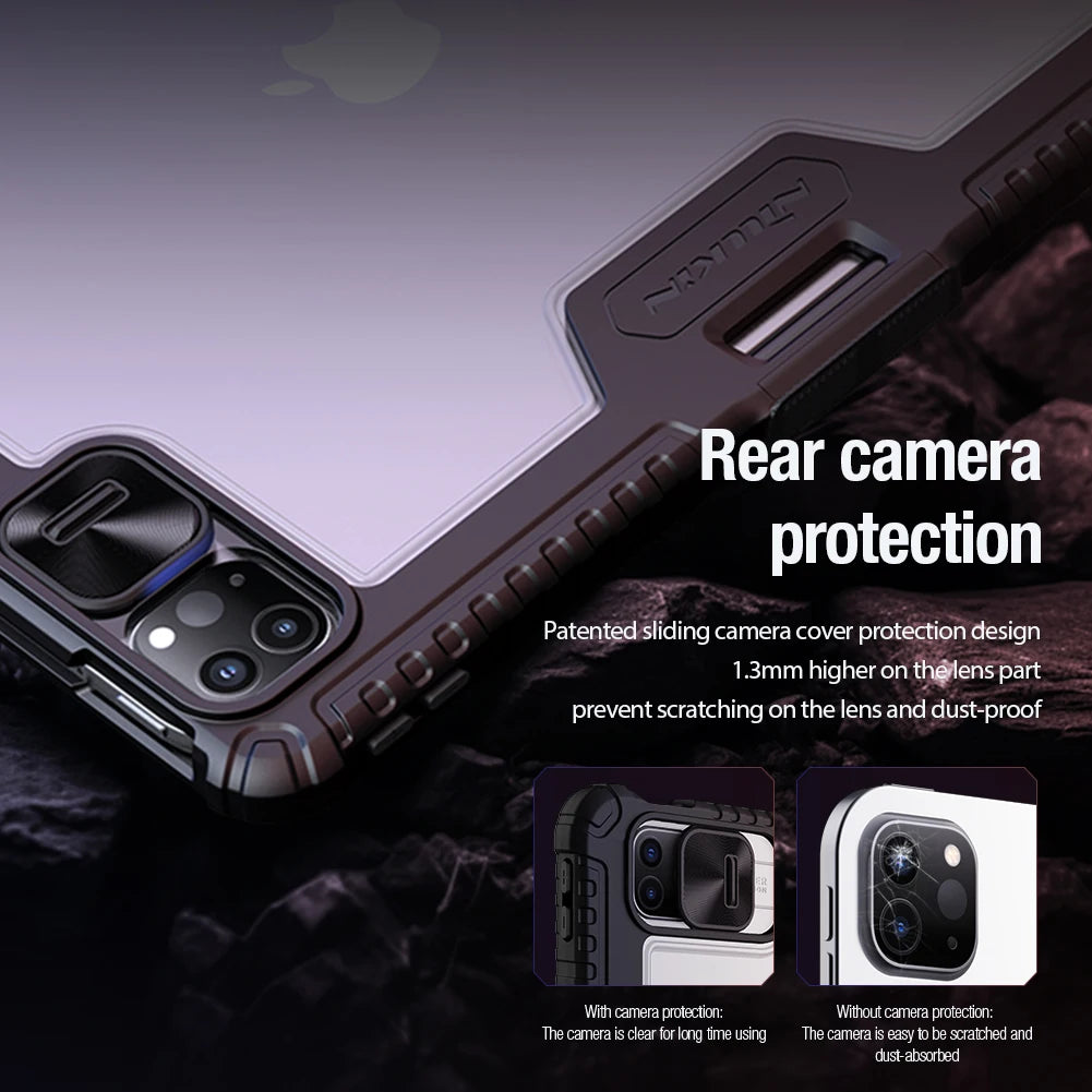 2025 Multi-angle Folding Lens Protection for iPad Pro 11/12.9/13 Series by Snagg An iPad Case