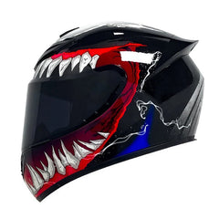 Unisex Full Face Flip Up Riding Helmet by Snagg A Motorcycle Helmet