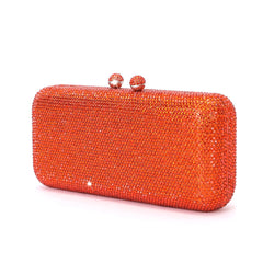 Italy-Inspired Crystal Diamond Evening Clutch