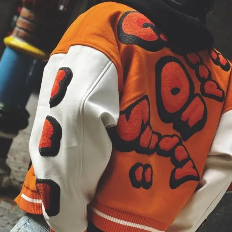 Embroidered baseball jacket for men by Snagg A Jacket