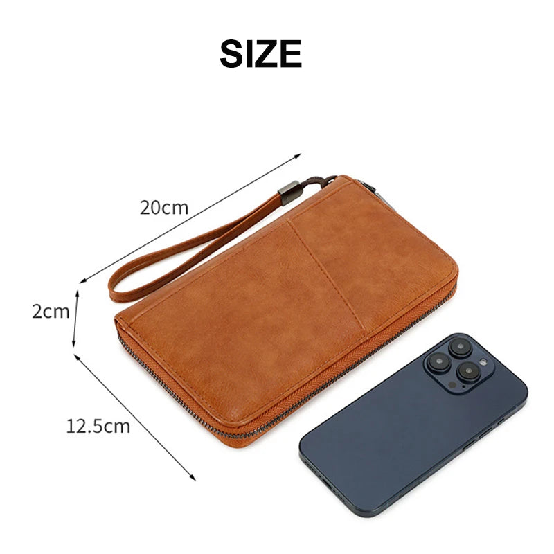 Travel Passport Clip Wallet