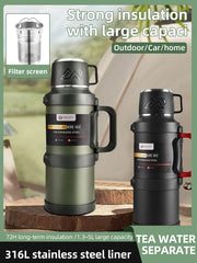 Ultra Capacity Thermal Jug | Heavy-Duty Hydration for Travel & Camping
