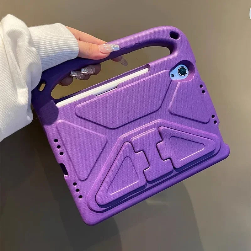 Purple Stand Shockproof Tablet Case for IPad Series by Snagg An iPad Case