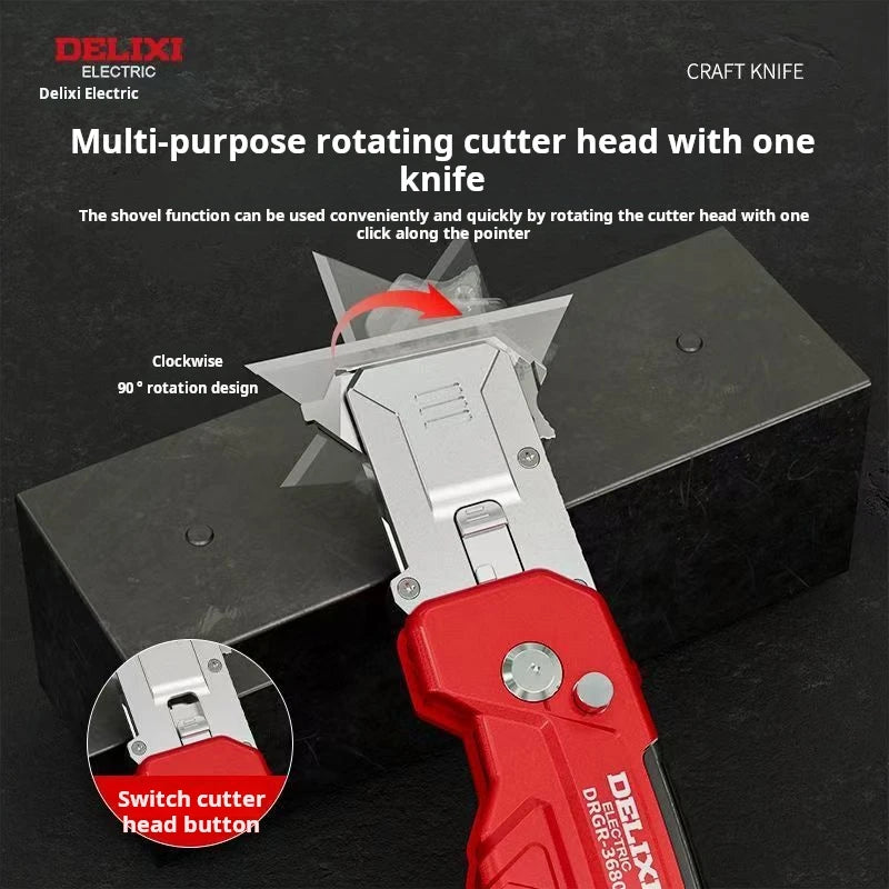Multi-Functional Folding Utility Knife