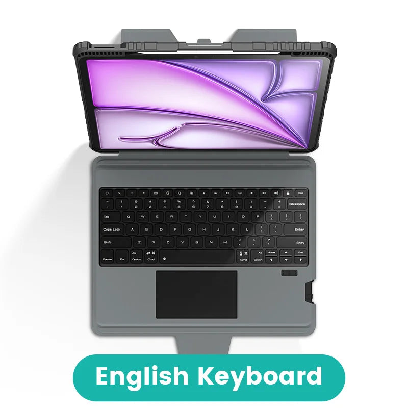 Magic Keyboard With Lens Protection For iPad Series by Snagg A Wireless Keyboard