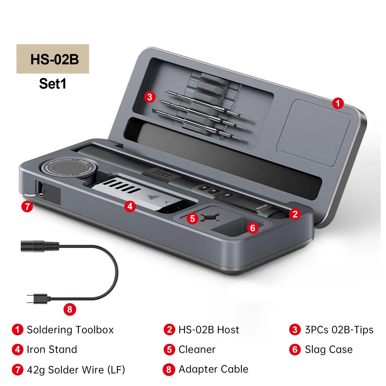 HS-02 Smart Soldering Iron by Snagg A Soldering Station
