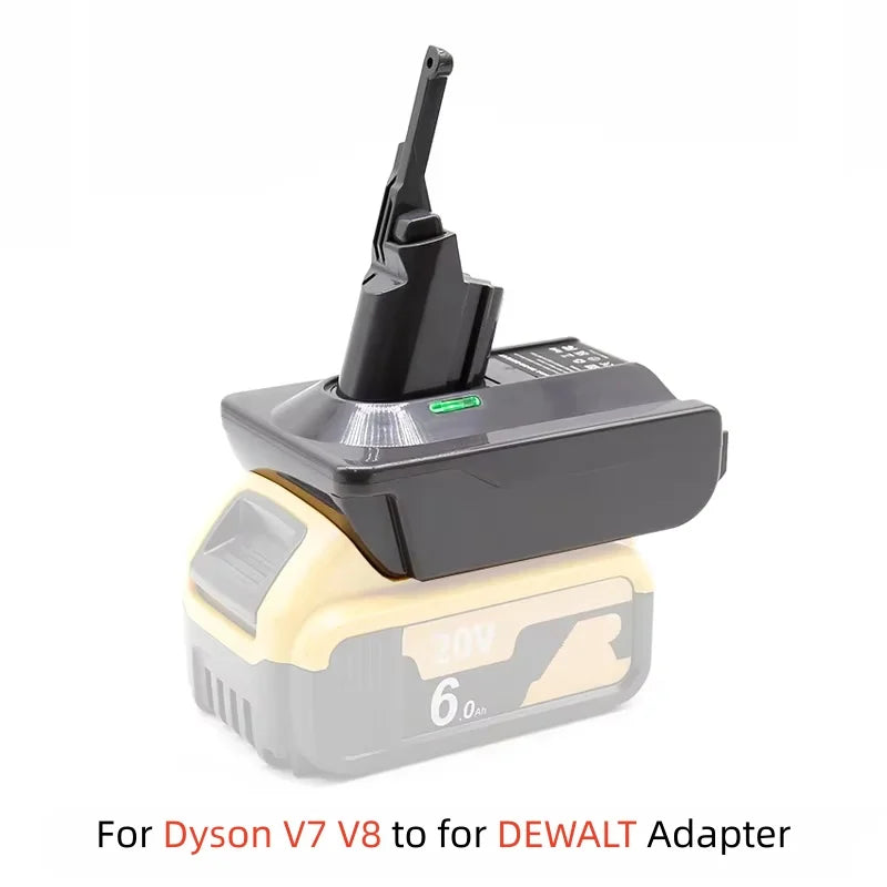Cordless vacuum battery adapter for Dyson V6 V7 V8 – image 11