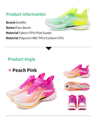 Carbon Plate Trail Racing Running Shoes – Marathon Stability Trainers