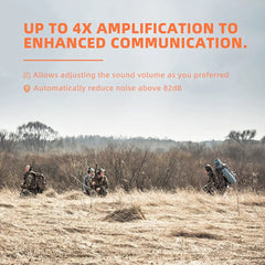 Tactical Earmuff Electronic Anti-noise Headphone by Snagg A Safety Headphones