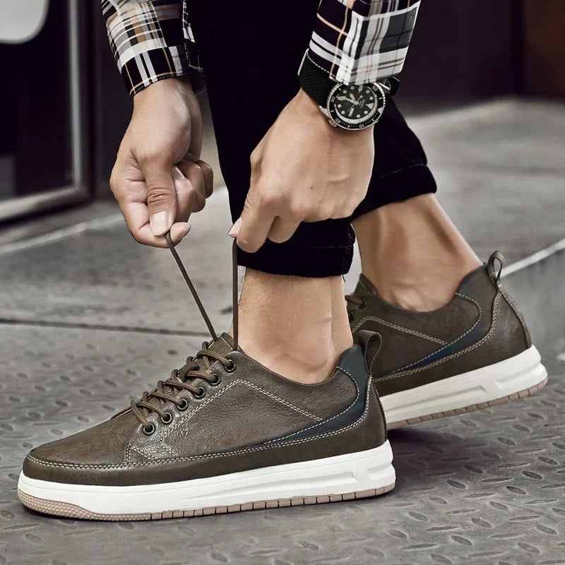 Men’s Heightening Sneakers – 6cm Hidden Lift by Snagg A Shoes