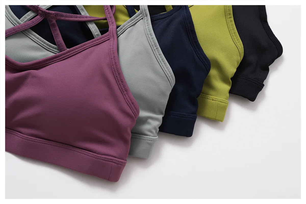 Women's 2/3-Piece Yoga Suit | Fitness Bra Crop Top Long Sleeve Gym Legging Athletic Sportswear