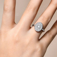 Full Moissanite Twilight Ring by Snagg A Ring