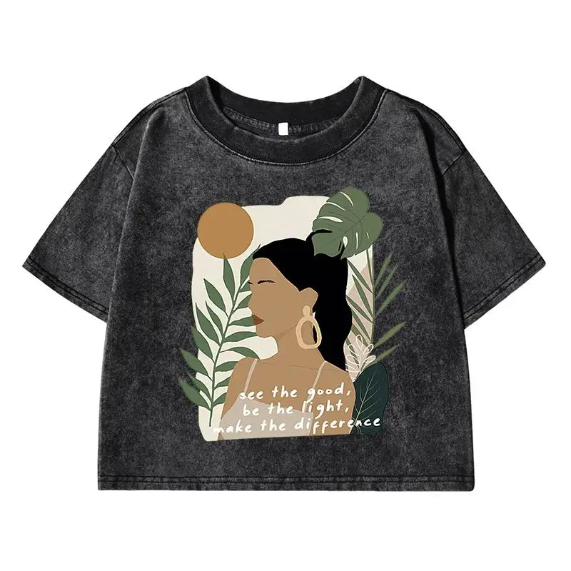 “See the Good” Graphic Streetwear T Shirt