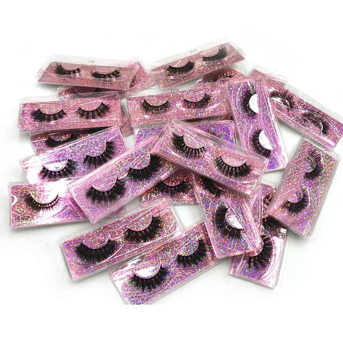Professional 3D Faux Mink Eyelash Collection – Bulk Wholesale Custom Series