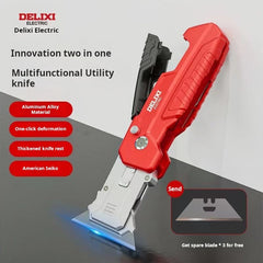 Multi-Functional Folding Utility Knife