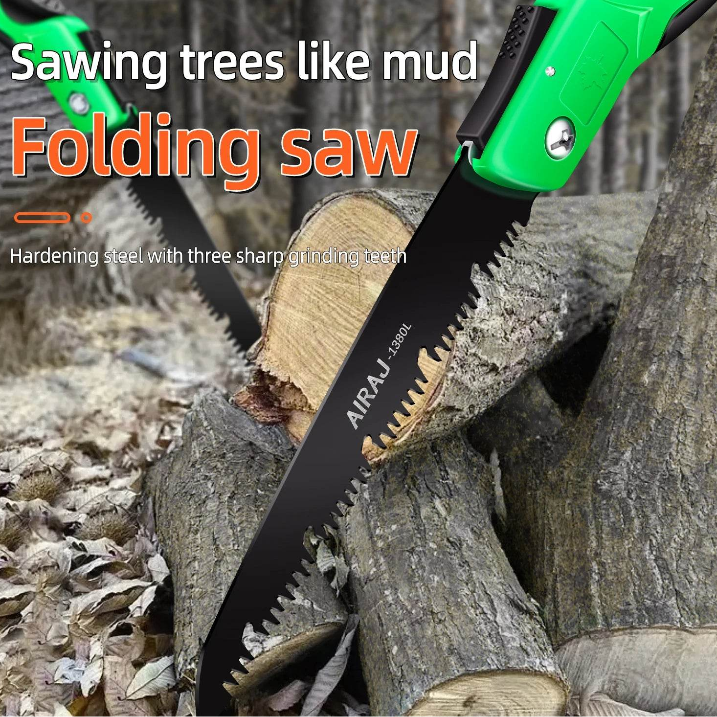 AIRAJ Folding Hand Saw - SnaggIt
