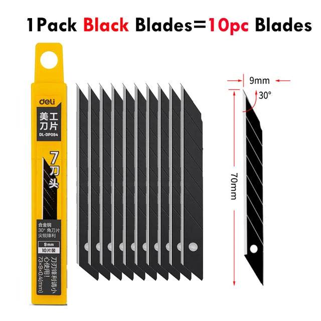 Anti-Shake Snap-Off Utility Knife with Auto Lock - SnaggIt