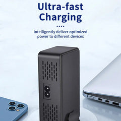 200W 6Ports GaN Quick Charger 4.0 3.0 Type C by Snagg An Adapter