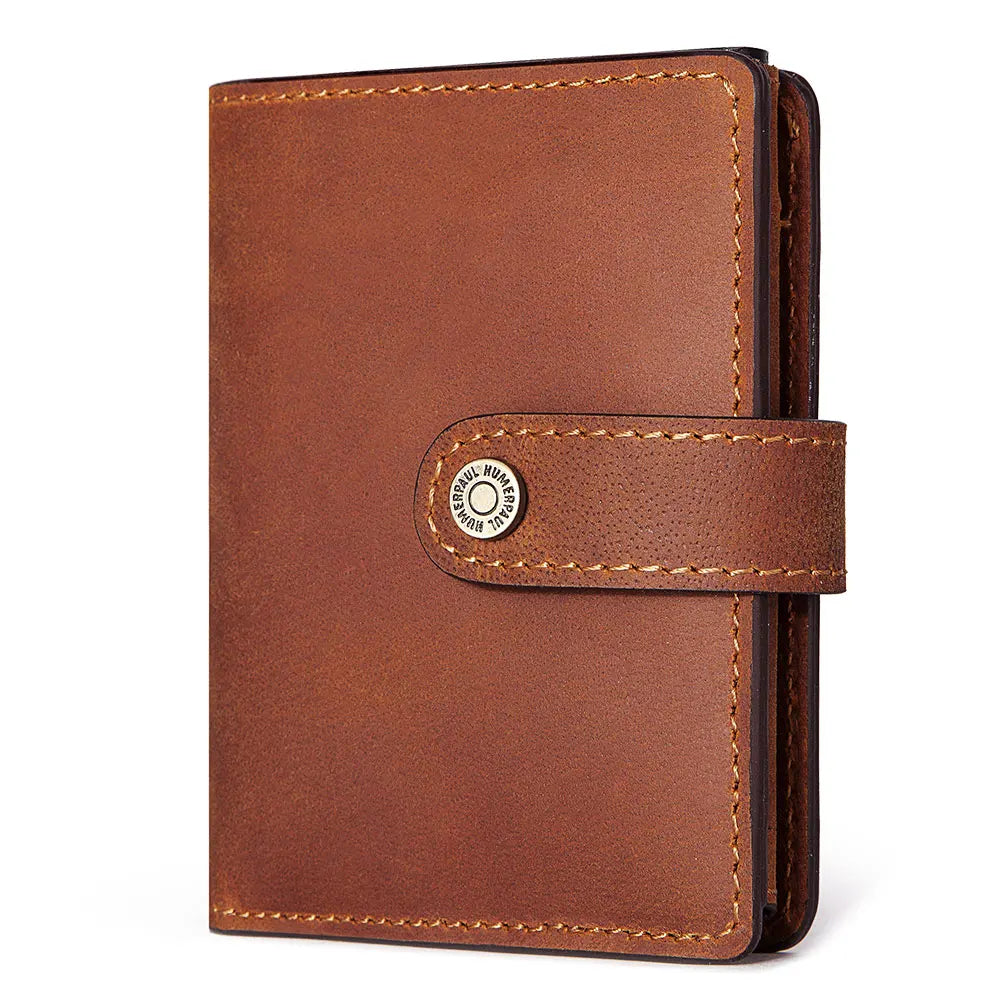 Leather RFID Pop-Up Wallet