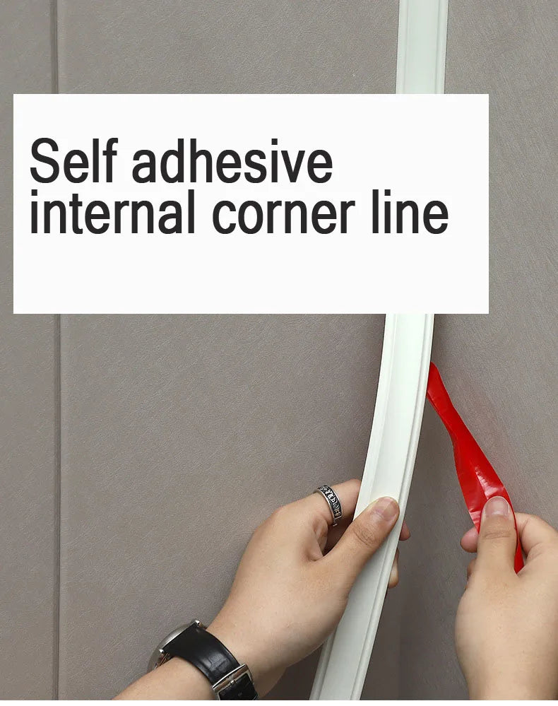 Self Adhesive Decorative Corner Trimming Strip by Snagg A PVC Sticker