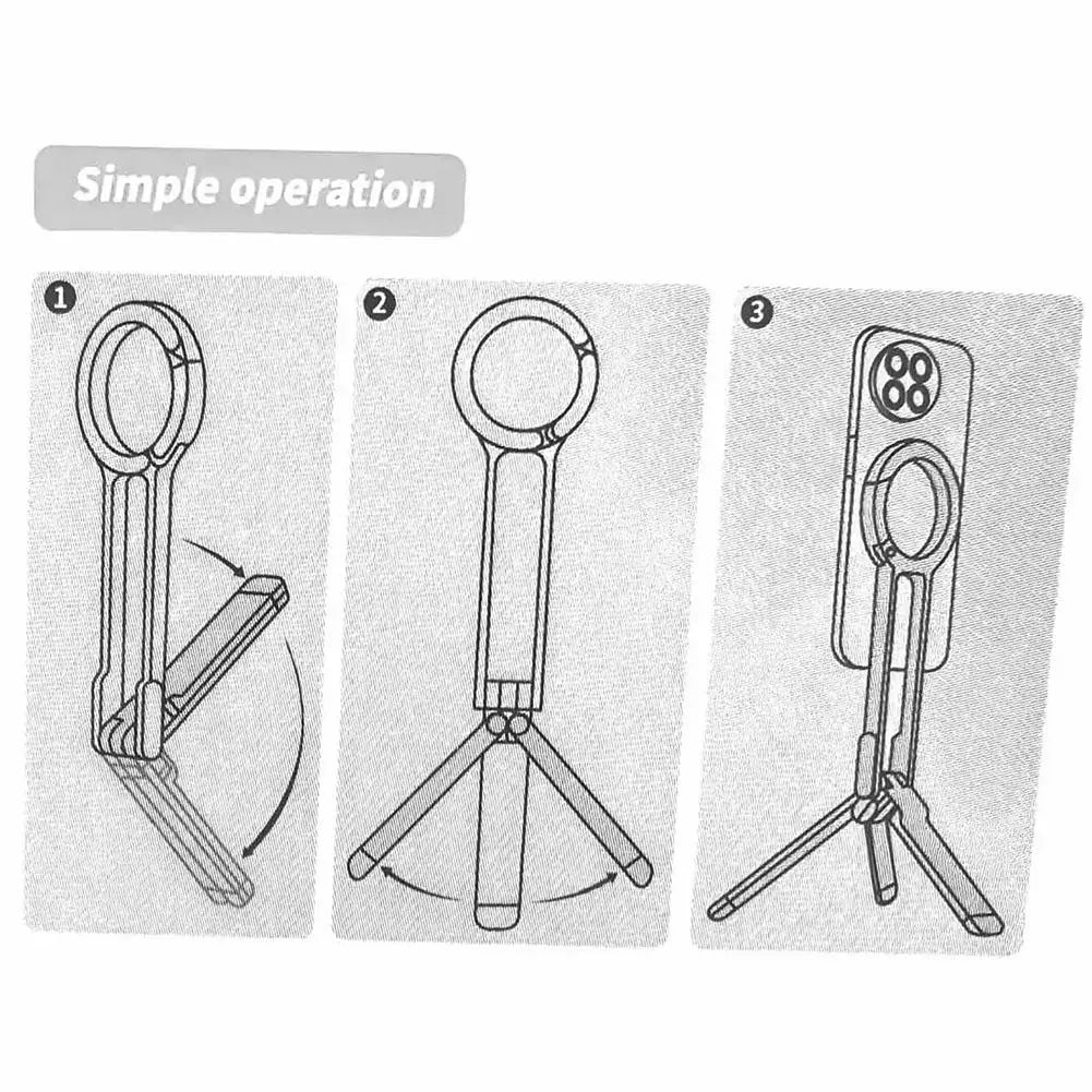 Alloy Magnetic Phone Tripod Mount by Snagg A Tripod