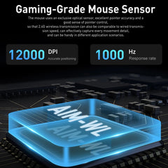 Dual Mode Gaming Mouse – 2.4G Wireless & Wired Connection by Snagg A Gaming Mouse