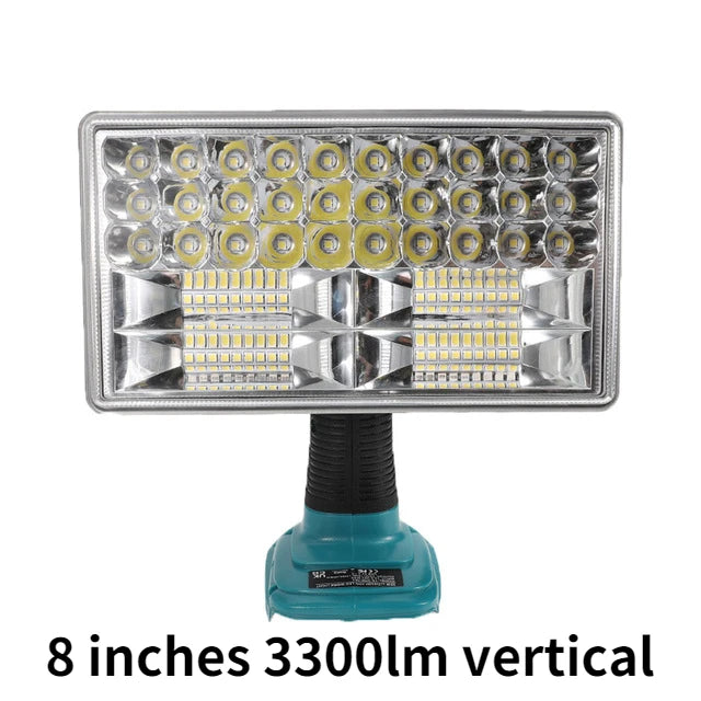 Zinc alloy LED work light for Makita 18V batteries – image 16